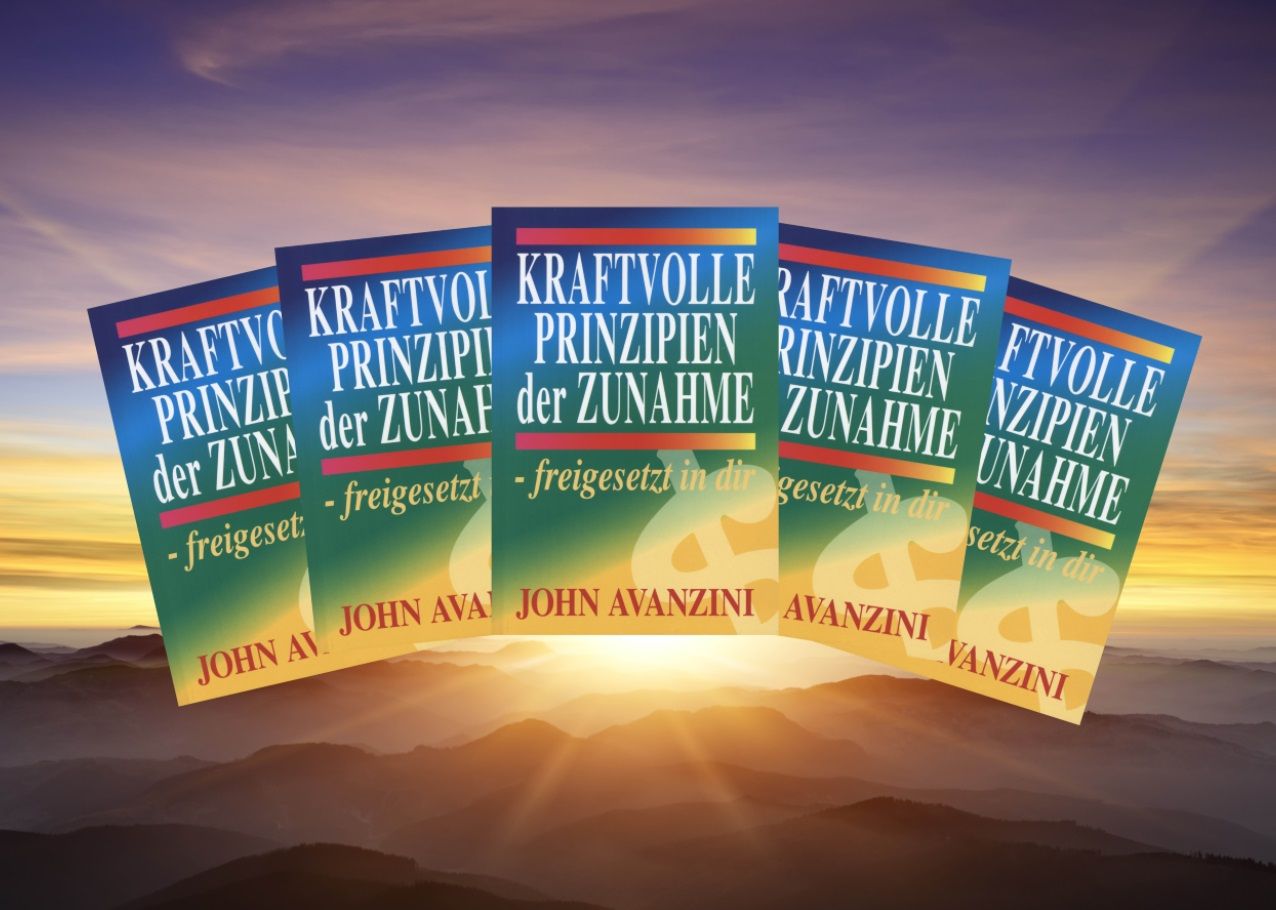 John Avanzini: Kraftvolle Prinzipien der Zunahme - freigesetzt in dir (Rabattangebot 4 Stk + 1 Gratis)