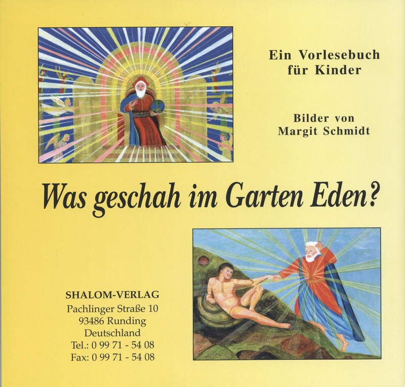 Kinder- & Jugendbücher - Büchersortiment - Sonderangebote - Shalom-Verlag: Was geschah im Garten Eden? (-50% Sonderpreis)