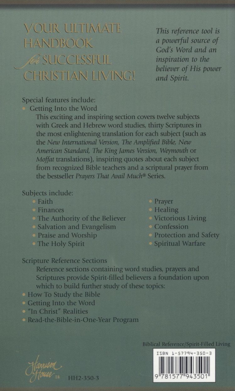 Englische Bücher - Bibeln - Harrison House: The Believers Topical Bible (Paperback)