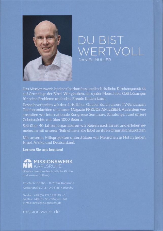 Büchersortiment - Daniel Müller: DU BIST WERTVOLL