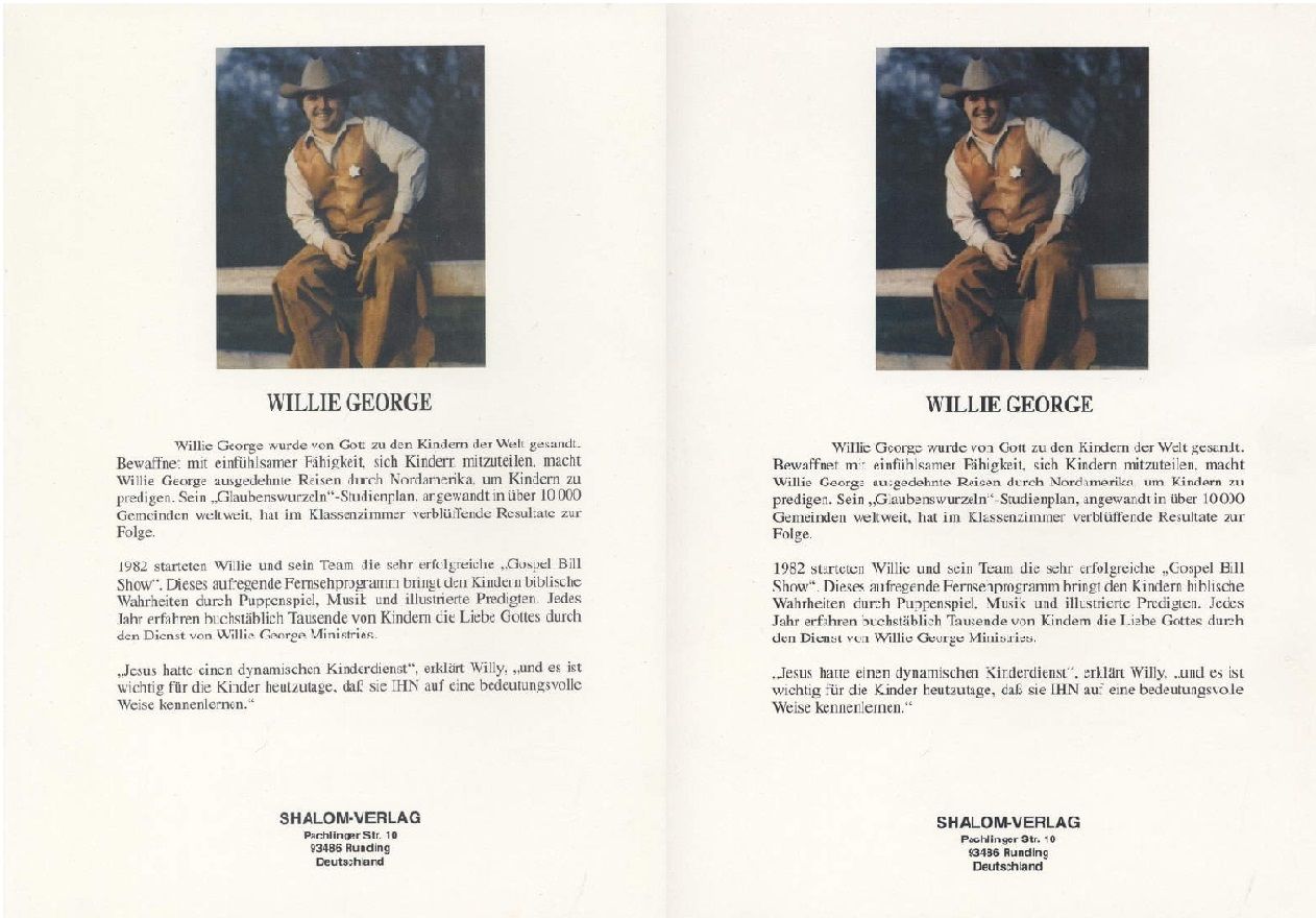 Willie George: Gospel Bill und der Bandit + Gospel Bill und der Hengst (Bundle -35%)