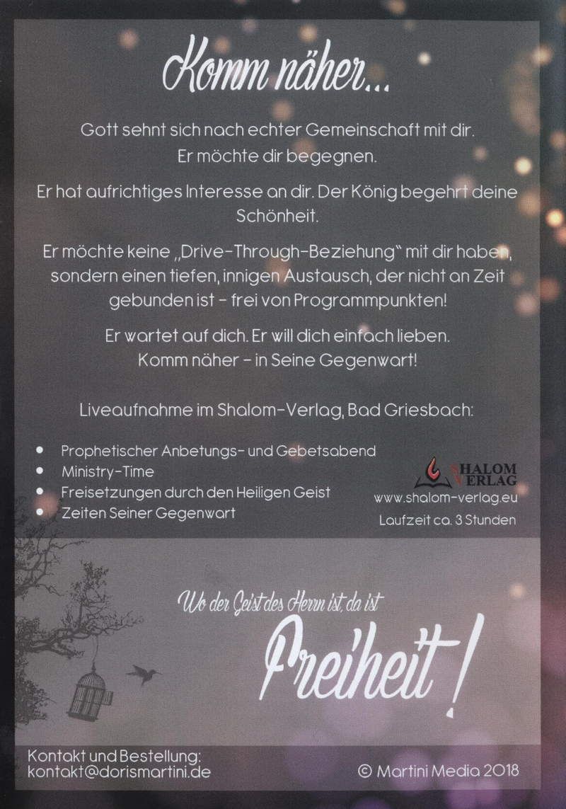 Get Closer - Gebetsseminar