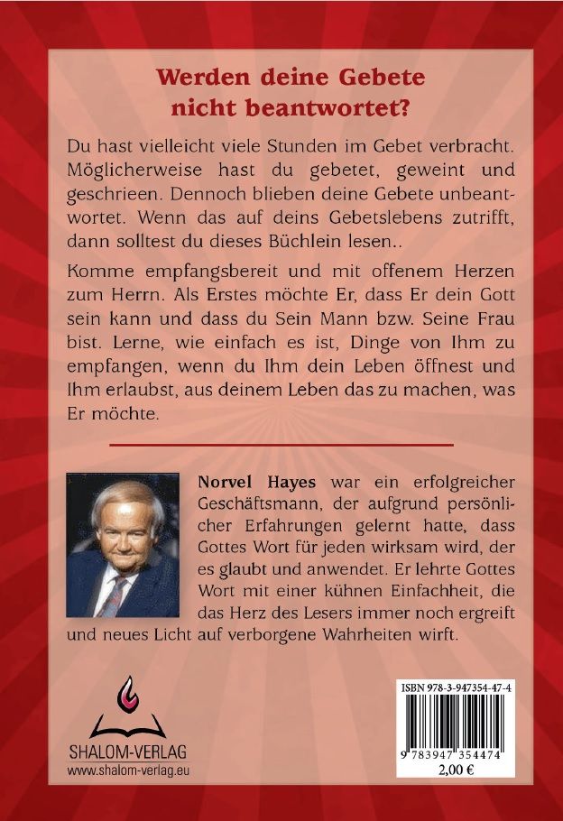 Norvel Hayes: Wie deine Gebete erhört werden