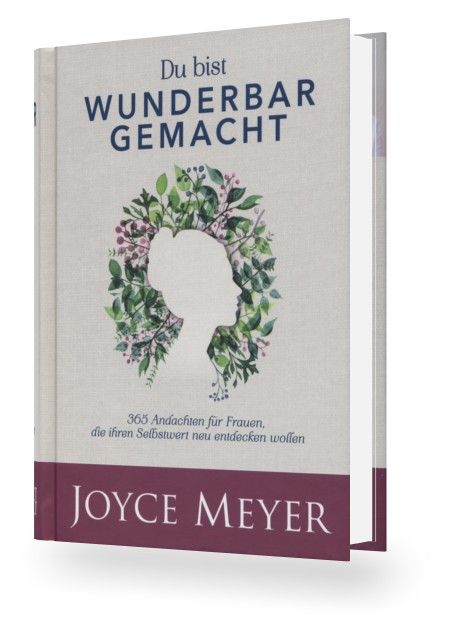 Büchersortiment - Joyce Meyer: Du bist wunderbar gemacht (Andachtsbuch)