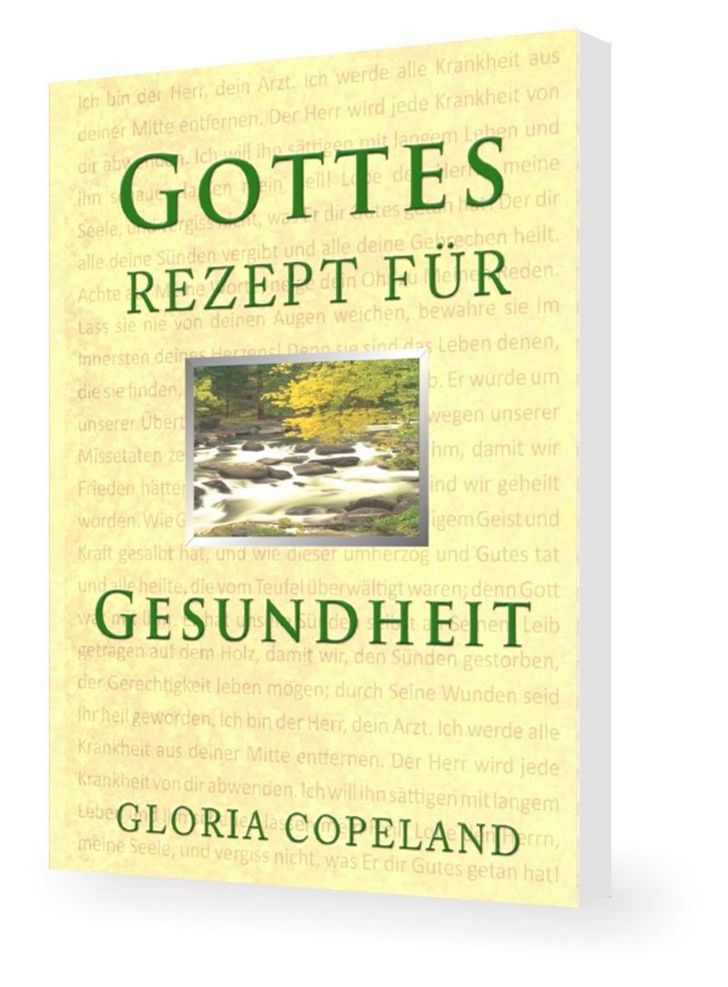 Büchersortiment - Gloria Copeland: Gottes Rezept für Gesundheit