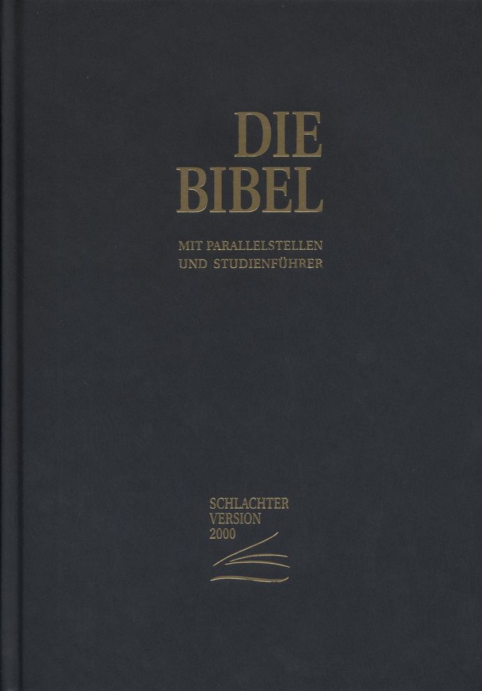 Schlachter-Bibel 2000 - Schwarz Standardausgabe (groß)