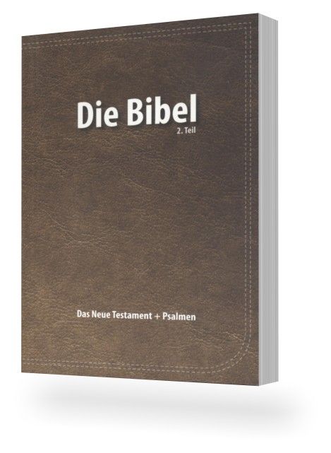 Bibeln - Elberfelder Bibel - Das Neue Testament und Psalmen (braun)