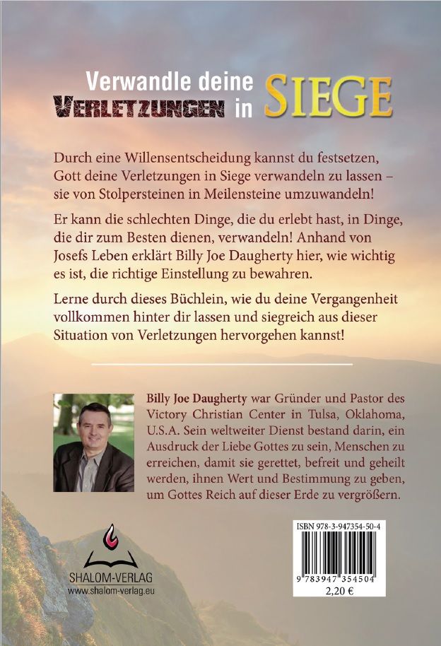Billy Joe Daugherty: Verwandle deine Verletzungen in Siege