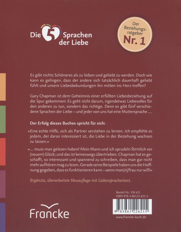 Büchersortiment - Gary Chapman: Die 5 Sprachen der Liebe (illustrierte Ausgabe)
