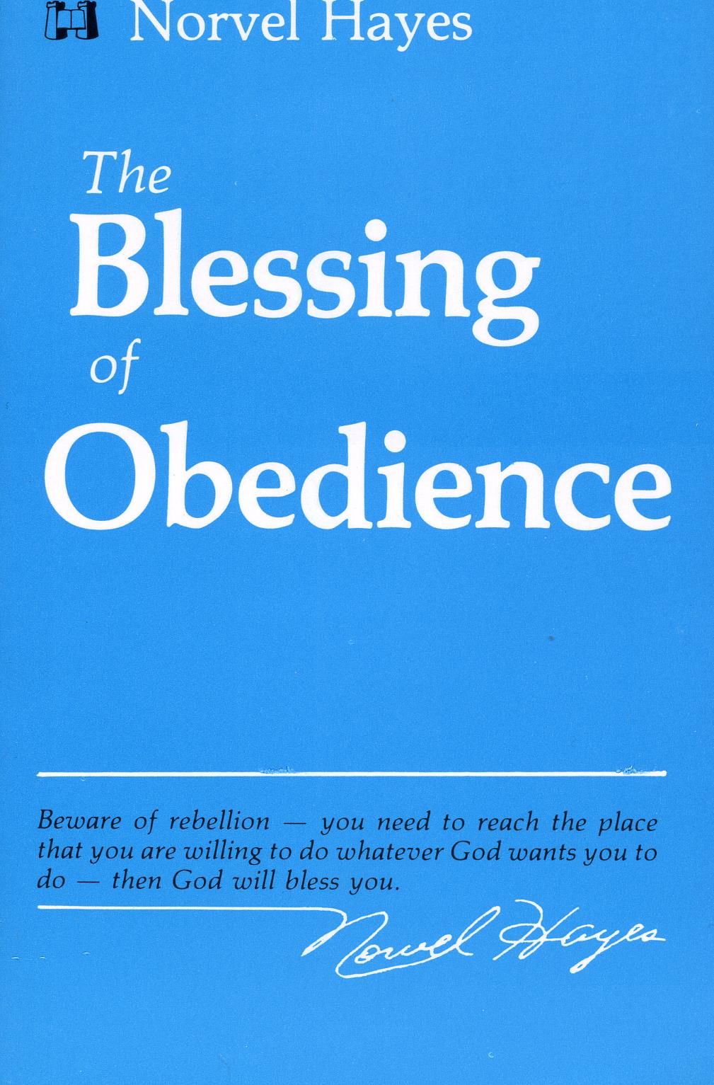 Englische Bücher - N. Hayes: The Blessing of Obedience