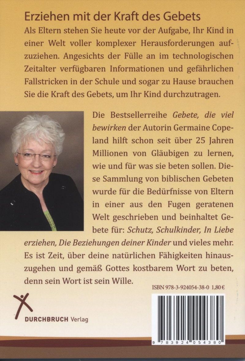 Germaine Copeland: Wirksame Gebete für Eltern