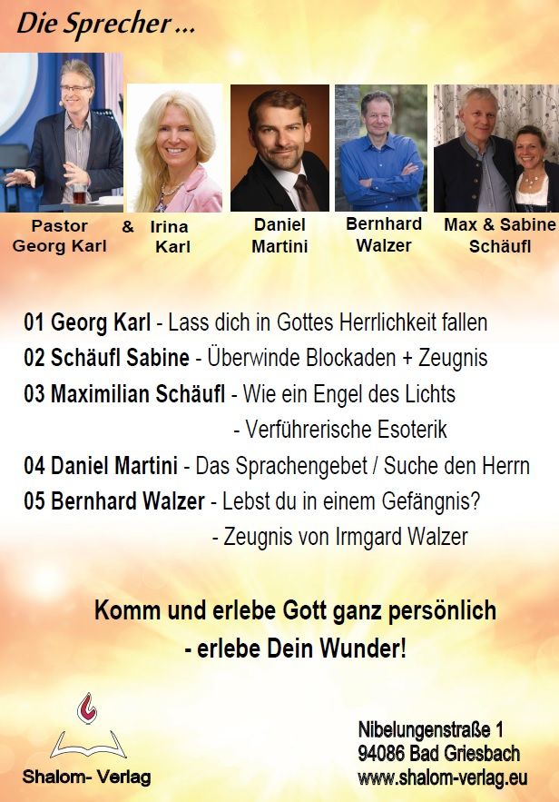 Audio & Musik - Predigten Deutsch - Konferenzen - Herrlichkeits-Konferenz (2019) (MP3)