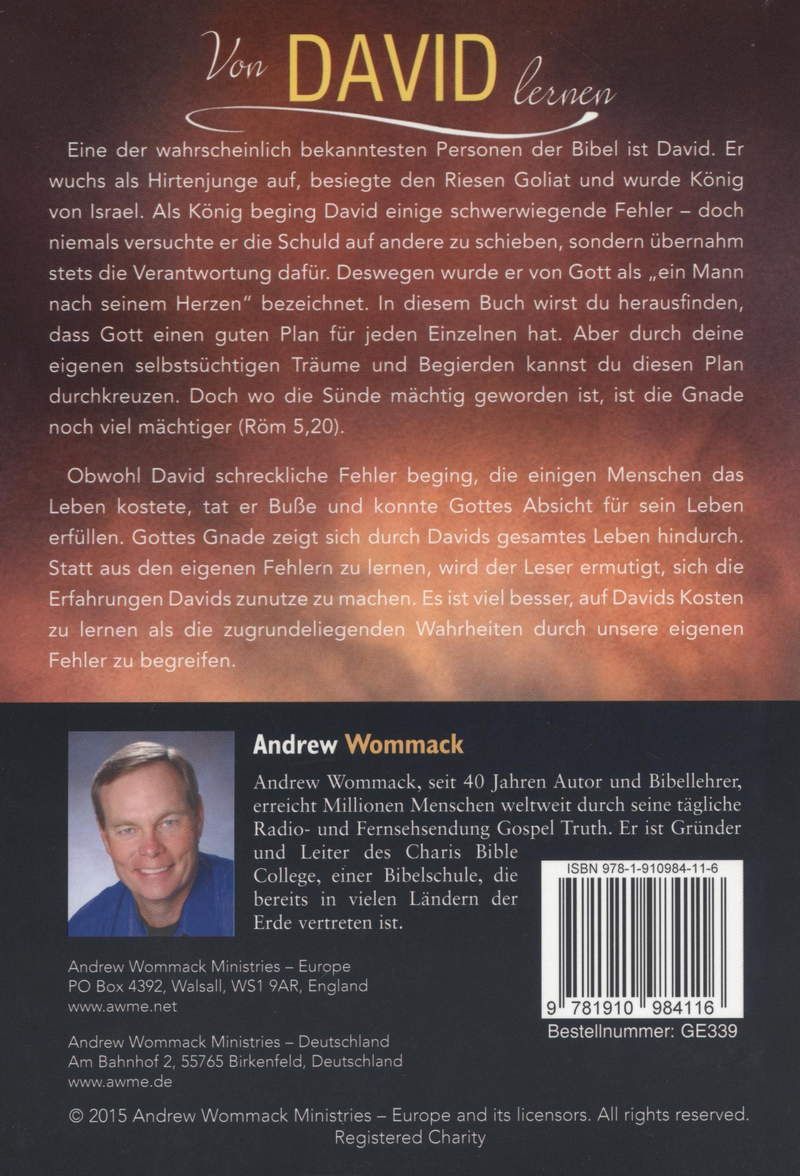 Andrew Wommack: Von David lernen wie man Riesen bezwingt