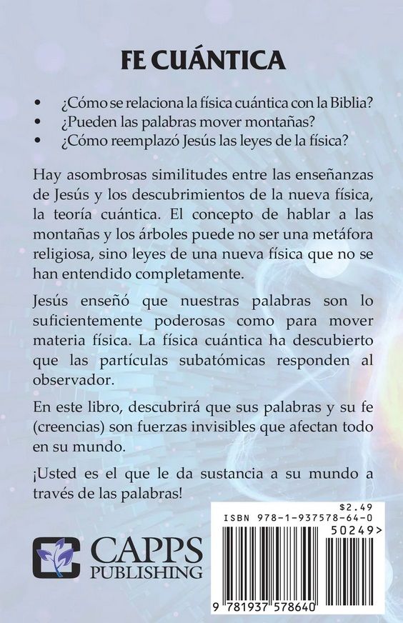 Spanisch - Annette Capps: Fe Guántica (Quantum Faith spanish)
