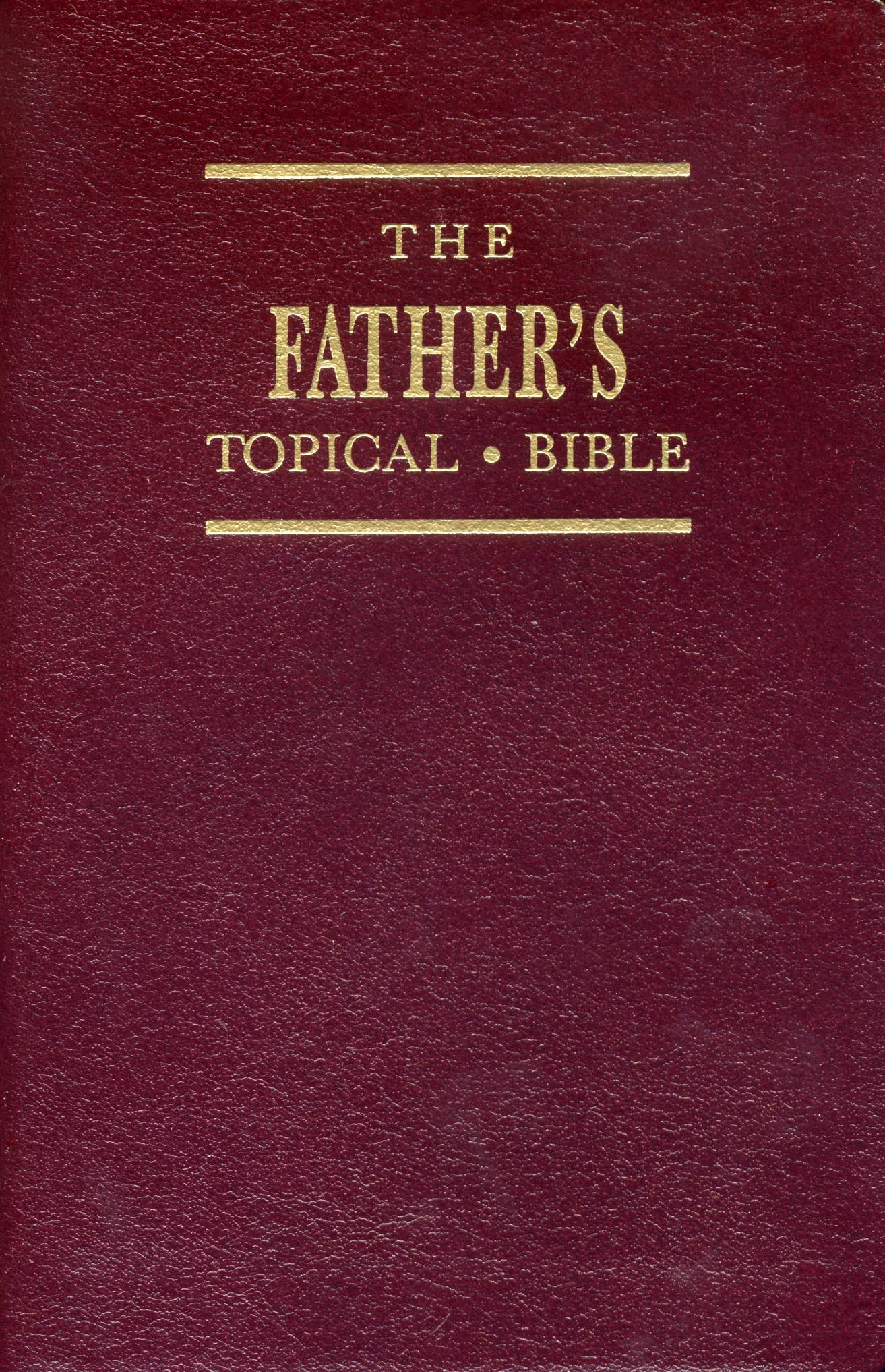 Englische Bücher - Bibeln - Harrison House: The Father's Topical Bible