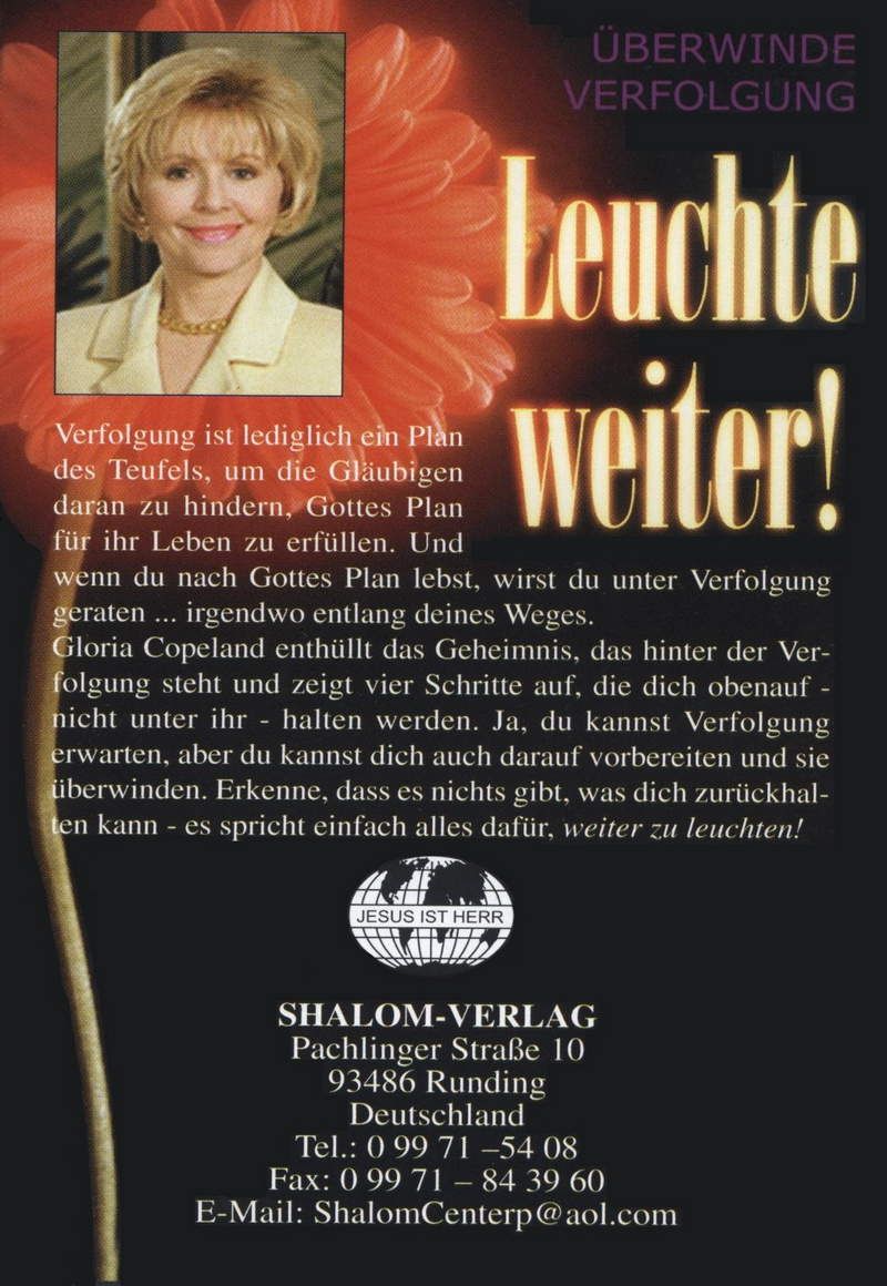 Gloria Copeland: Leuchte weiter!