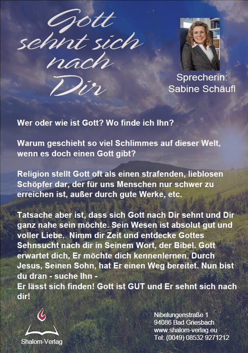 Sabine Schäufl - Gott sehnt sich nach Dir (CD)
