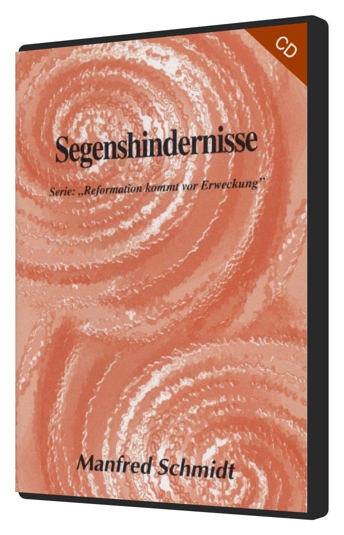 Manfred Schmidt: Segenshindernisse (1 CD)
