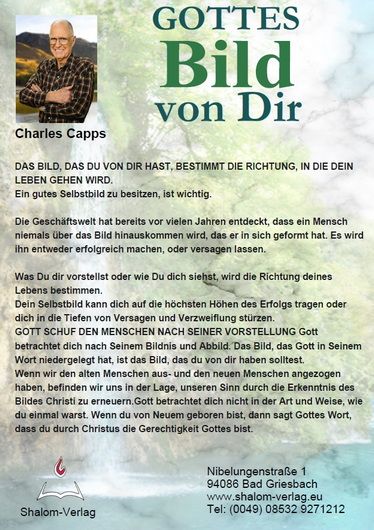 Hörbücher Deutsch - Charles Capps: Gottes Bild von Dir (MP3)