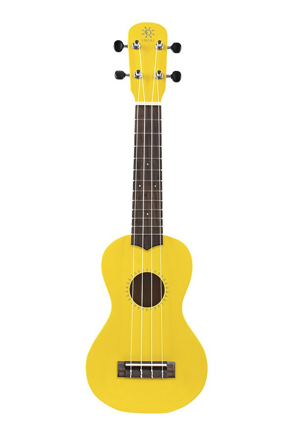 Musikinstrumente und Zubehör - Laluu LA-YL-S Ukulele Sopran yellow