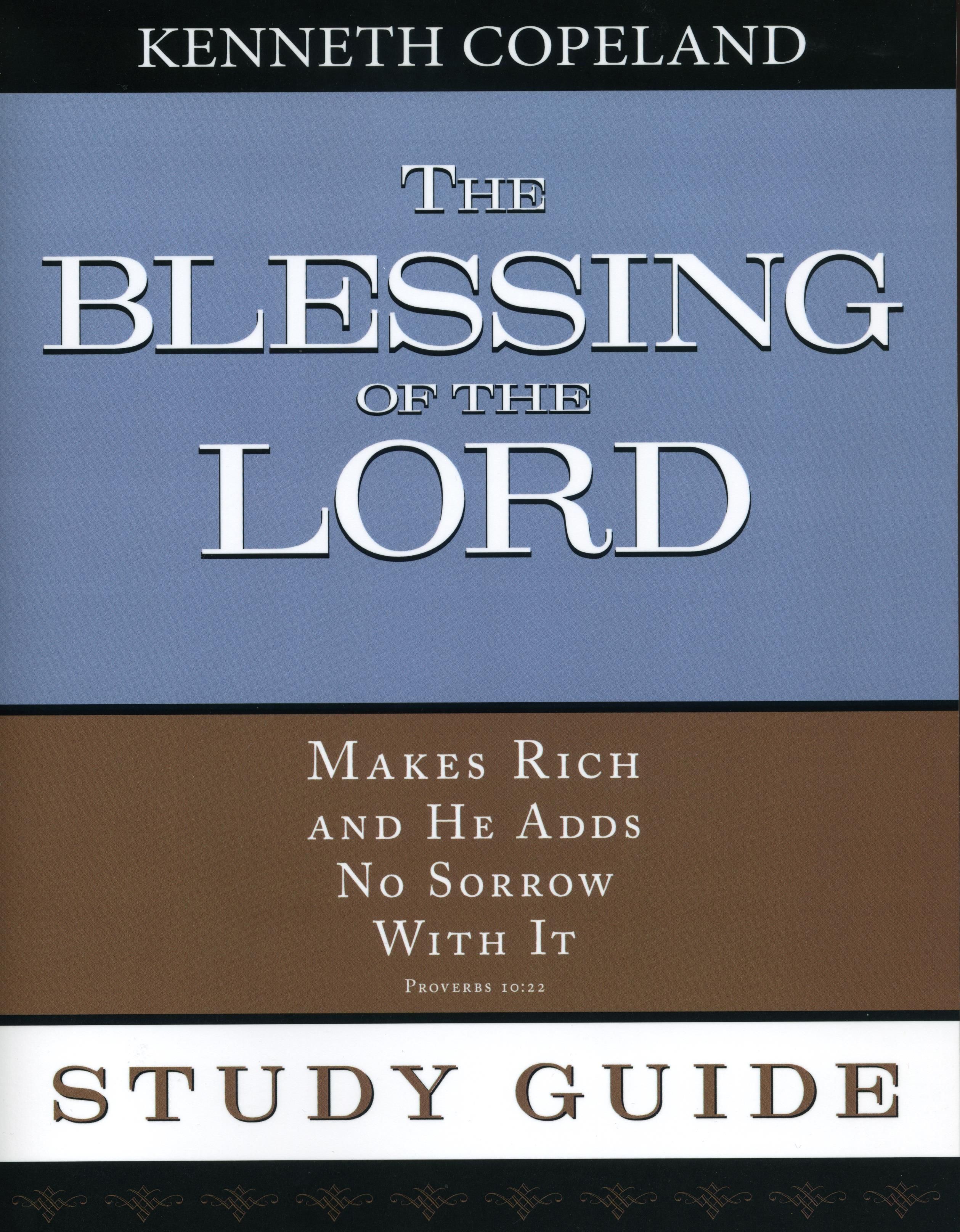 Englische Bücher - K. Copeland: The Blessing of the Lord (Study-Guide)