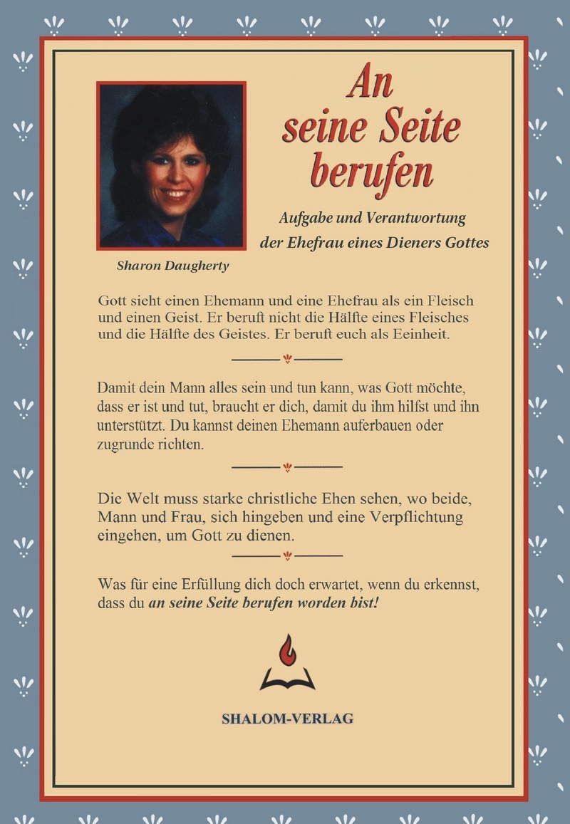 Sharon Daugherty: An seine Seite berufen (50% reduziert)