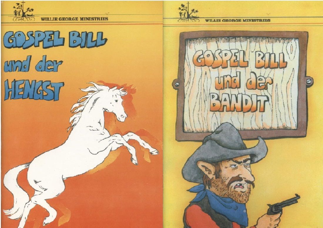 Kinder- & Jugendbücher - Sonderangebote - Willie George: Gospel Bill und der Bandit + Gospel Bill und der Hengst (Bundle -35%)