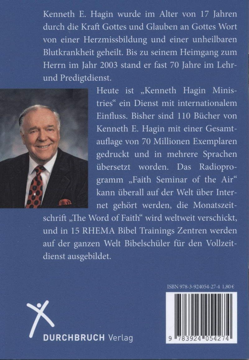 Kenneth E. Hagin: Der biblische Weg zur Erfüllung mit dem Heiligen Geist