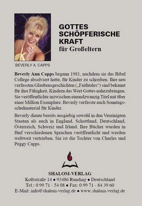 Beverly Capps: Gottes schöpferische Kraft für Großeltern
