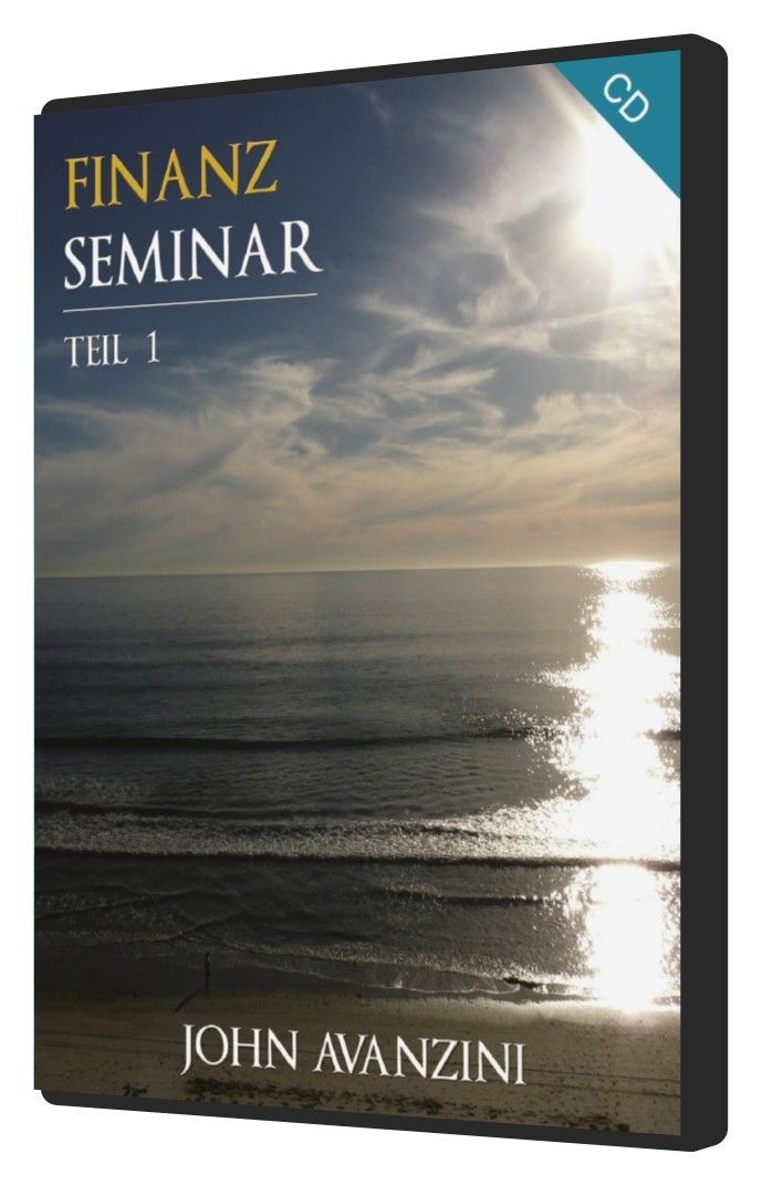 Konferenzen - John Avanzini: Finanz-Seminar 1 (4 CD)