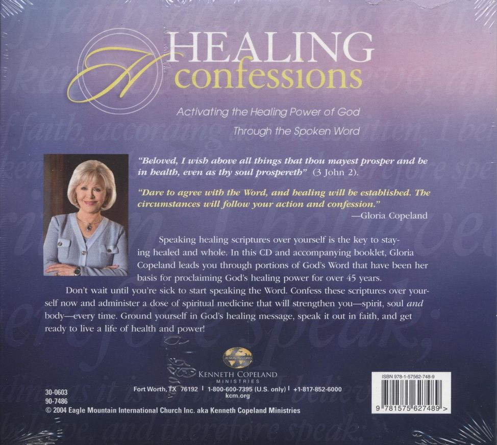 Gloria Copeland: Healing Confessions (1 CD)