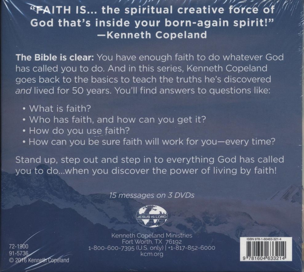 Predigten Englisch - DVDs - Kenneth Copeland: Faith Is - How to Move a Mountain (DVD)
