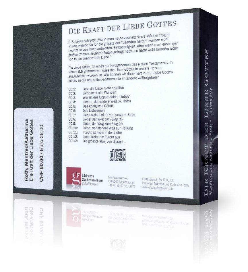 Manfred & Katharina Roth: Die Kraft der Liebe Gottes (13CDs)