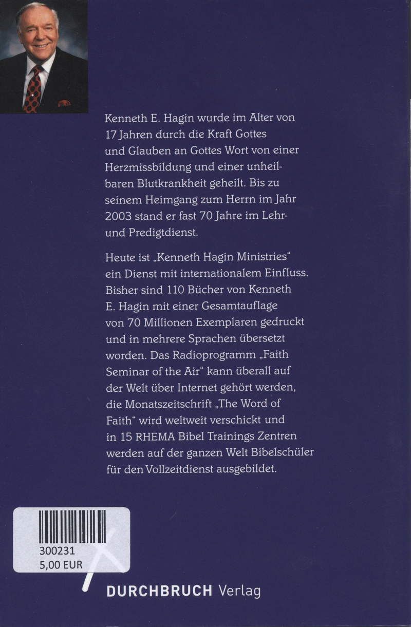Kenneth E. Hagin: Richtiges und Falsches Denken
