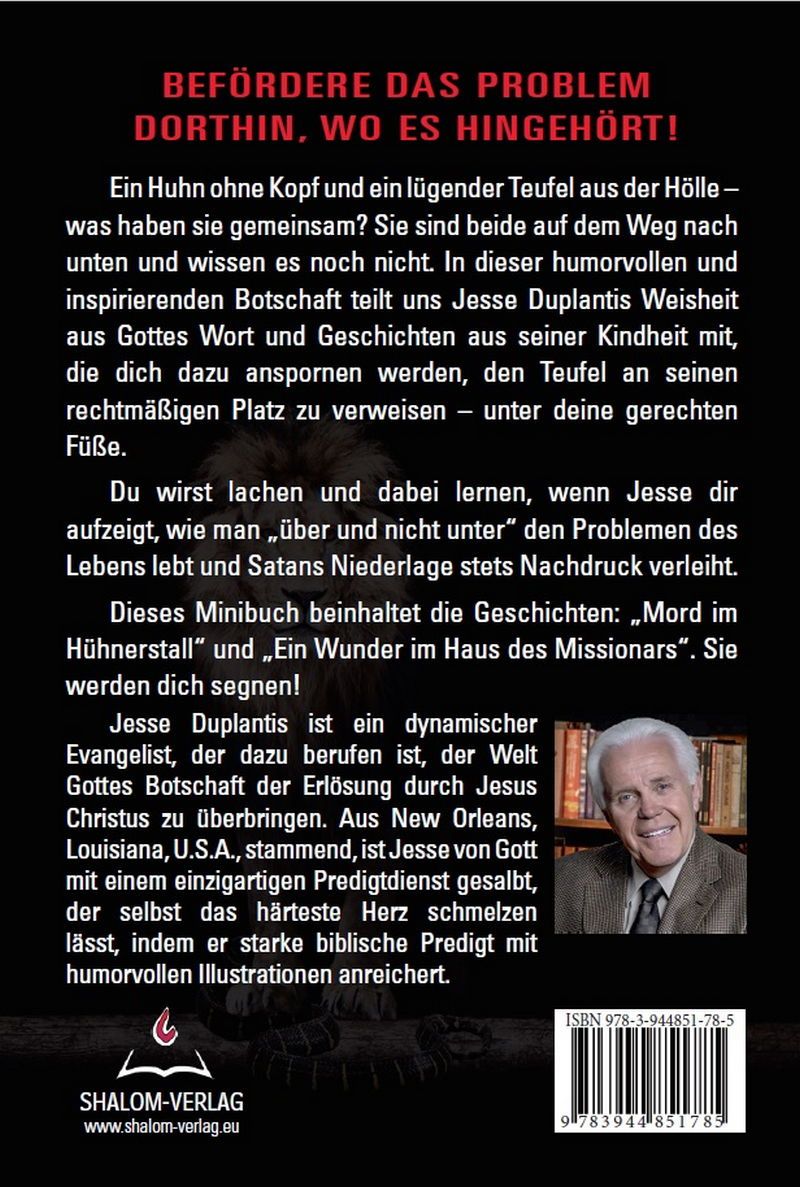 Jesse Duplantis: Halte deinen Fuß auf dem Nacken des Teufels