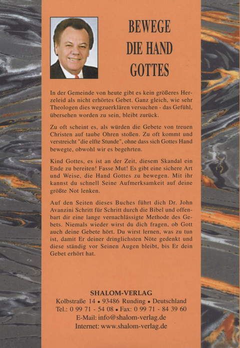 John Avanzini: Bewege die Hand Gottes