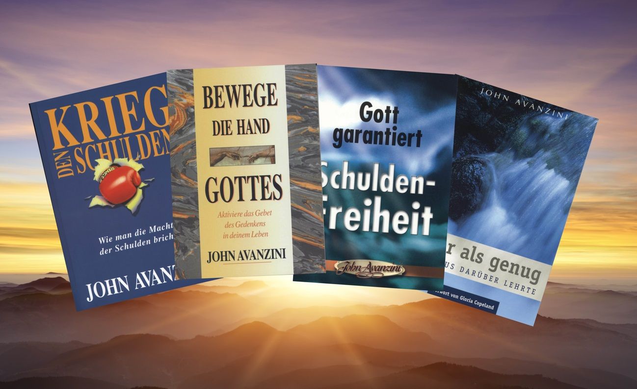 John Avanzini: 4 Bücher Bundle (Rabattangebot 3 Stk + 1 Gratis)
