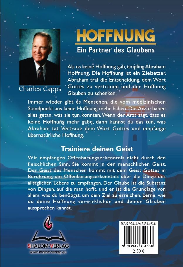 Charles Capps: Hoffnung - ein Partner des Glaubens