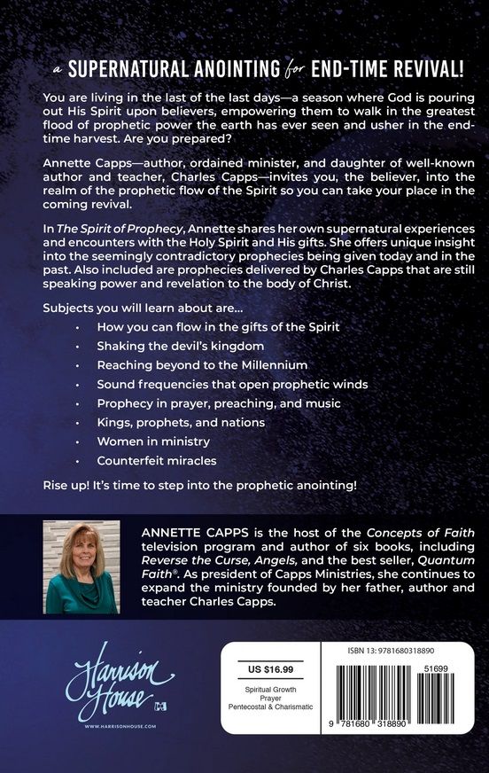 Englische Bücher - Annette Capps: The Spirit of Prophecy