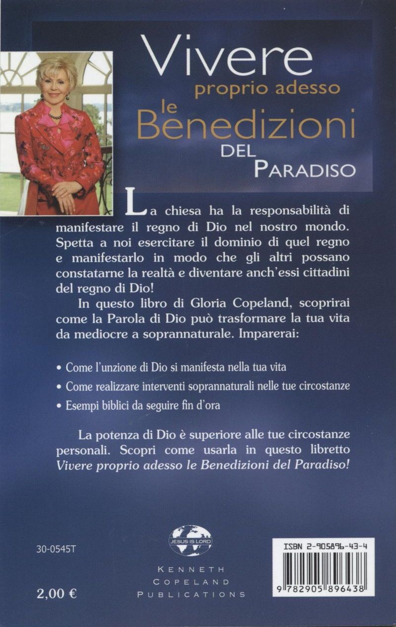 Italienisch - G. Copeland: Vivere proprio adesso le Benedizioni del Paradiso