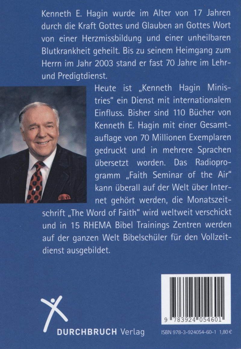 Kenneth E. Hagin: Finanzen und Gehorsam
