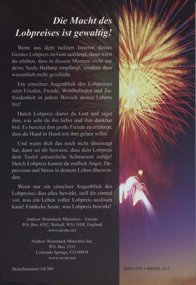 Andrew Wommack: Was Lobpreis bewirkt