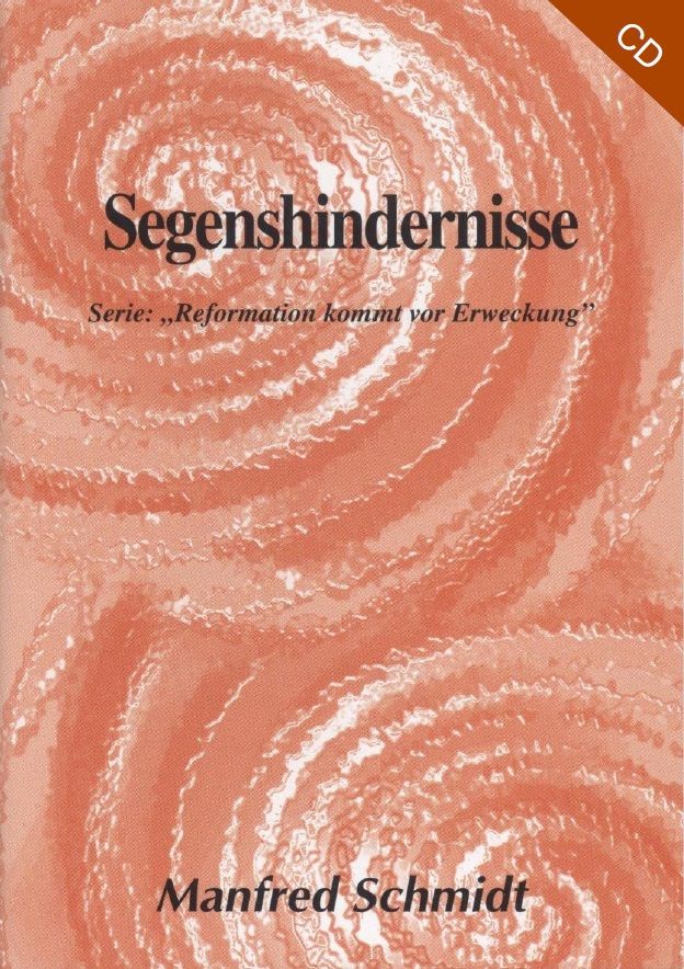 Manfred Schmidt: Segenshindernisse (MP3)
