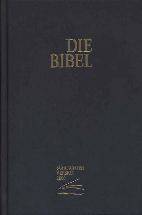 Schlachter-Bibel 2000 - Schwarz Standardausgabe