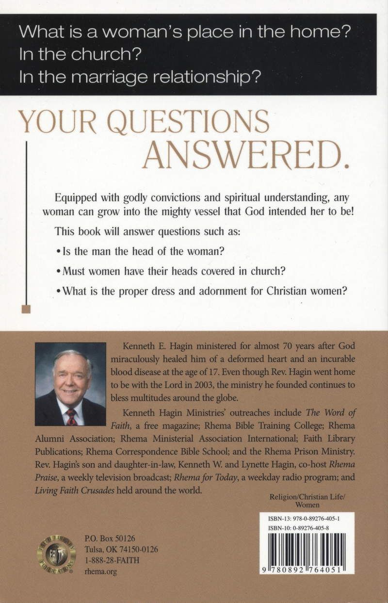 Englische Bücher - Kenneth E. Hagin: The Woman Question