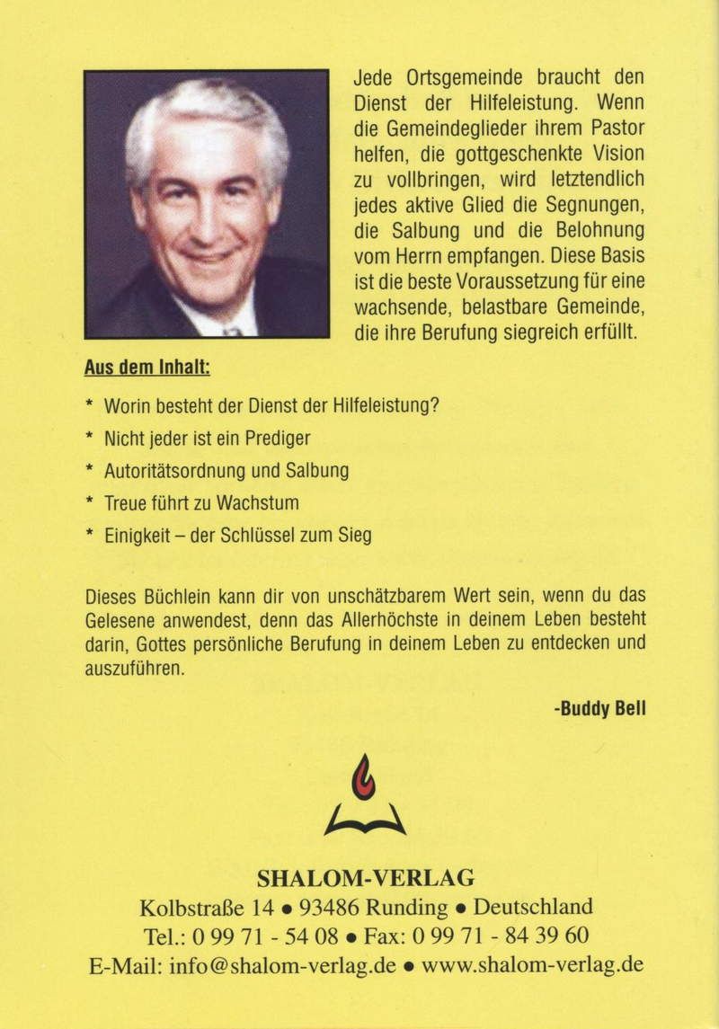 Buddy Bell: Der Segen der Hilfeleistung