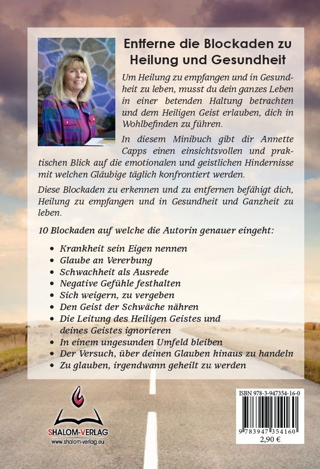 Annette Capps: Entferne die Blockaden zu Heilung & Gesundheit